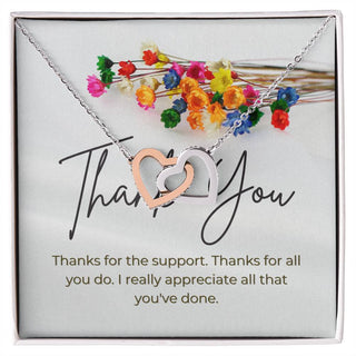 Gratitude for Support Necklace - Atelier Prints