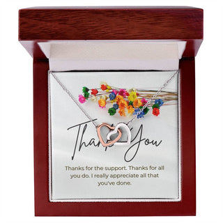 Gratitude for Support Necklace - Atelier Prints