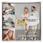 Happy Anniversary Customizable Personalized Necklace - Atelier Prints