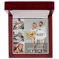 Happy Anniversary Customizable Personalized Necklace - Atelier Prints