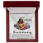 Happy Anniversary Customizable Personalized Necklace - Atelier Prints