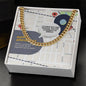 Happy Anniversary Customizable Personalized Necklace for Him - Atelier Prints