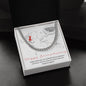 Happy Anniversary Customizable Personalized Necklace for him - Atelier Prints