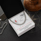 Happy Anniversary Customizable Personalized Necklace for him - Atelier Prints