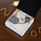 Happy Anniversary Customizable Personalized Necklace for Him - Atelier Prints