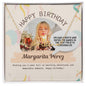 Happy Birthday Customizable Personalized Necklace - Atelier Prints