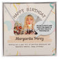 Happy Birthday Customizable Personalized Necklace - Atelier Prints