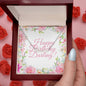 Happy Birthday Darling Personalized Name Necklace - Atelier Prints