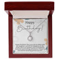 Happy Birthday Necklace for her - Atelier Prints