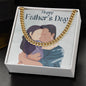 Happy Father's Day Necklace - Atelier Prints