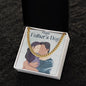 Happy Father's Day Necklace - Atelier Prints