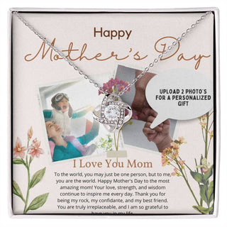 Happy Mother's Day Customizable Personalized Necklace - Atelier Prints