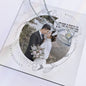 Happy Wedding Anniversary Customizable Personalized Necklace - Atelier Prints