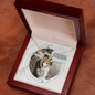Happy Wedding Anniversary Customizable Personalized Necklace - Atelier Prints
