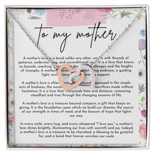 Heart of a Mother and Child Necklace - Atelier Prints