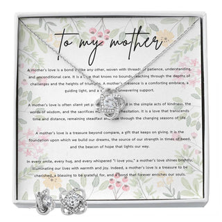 Heart of a Mother Necklace and Earrings Set - Atelier Prints