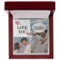 Love You Customizable Personalized Necklace - Atelier Prints