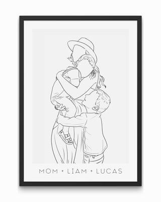 Mom & Child Portrait - My Store