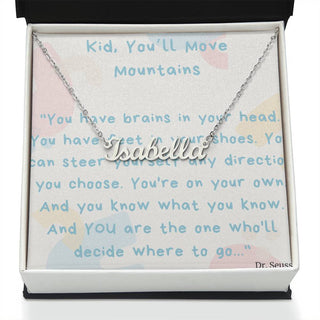 Mountain Mover Necklace for Children - Atelier Prints