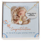New Baby Congratulations Customizable Personalized Necklace for mom - Atelier Prints