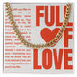 Overflowing Love Necklace for him - Atelier Prints