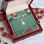 Teacher Gratitude Blooms Necklace for her - Atelier Prints