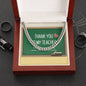 Teacher's Tribute Necklace - Atelier Prints