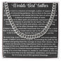 Worlds Best Father Necklace for him - Atelier Prints