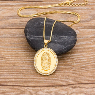 Classic Virgin Mary Pendant Necklaces - 10 Pendant Styles