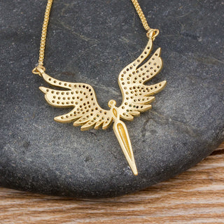 Angel Wings Pendant Necklace