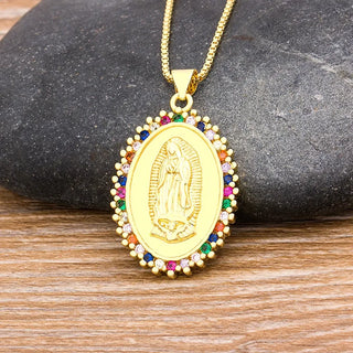 Classic Virgin Mary Pendant Necklaces - 10 Pendant Styles