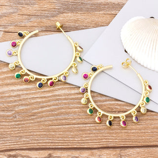 Large Hoop Earrings - 6 Styles