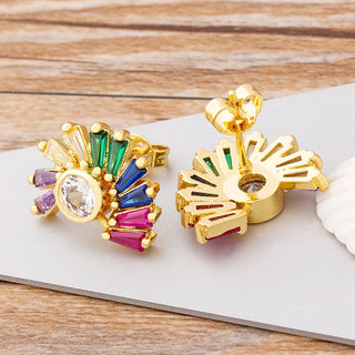 Elegant Charm Stud Earrings - 11 Styles