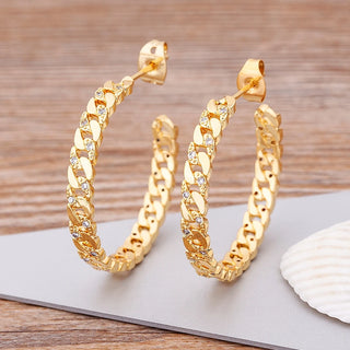 Hoop Statement Earrings - 4 Styles