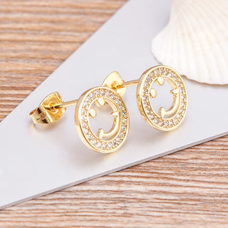 Be Happy Crystal Earring