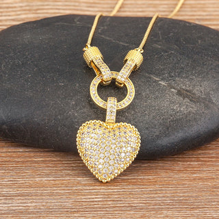 Romantic Heart Necklace - 2 Styles