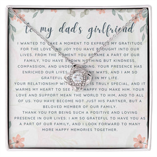 To My Dad's Girlfriend Necklace