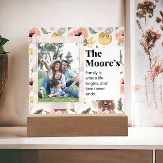 Family | Personalized | Acrylic Plaque