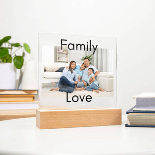 Family | Personalized | Acrylic Plaque