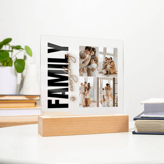 Family | Personalized | Acrylic Plaque