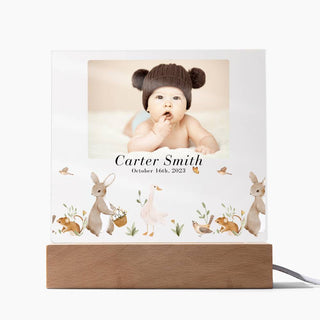 New Baby | Personalized | Square Acrylic Plaque