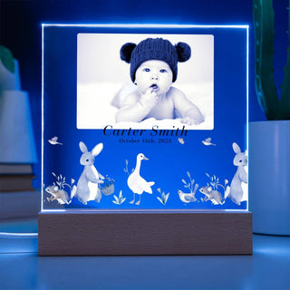 New Baby | Personalized | Square Acrylic Plaque