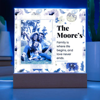 Family | Personalized | Acrylic Plaque