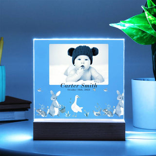 New Baby | Personalized | Square Acrylic Plaque