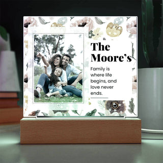 Family | Personalized | Acrylic Plaque