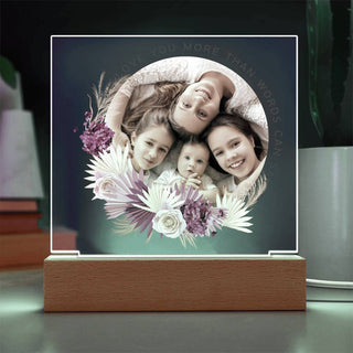 Family | Personalized | Square Acrylic Plaque