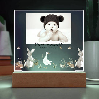 New Baby | Personalized | Square Acrylic Plaque