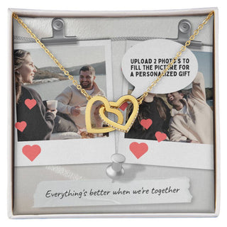 Better Together Customizable Personalized Necklace - Atelier Prints