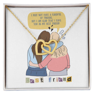 Forever Friends Two Hearts Necklace - Atelier Prints