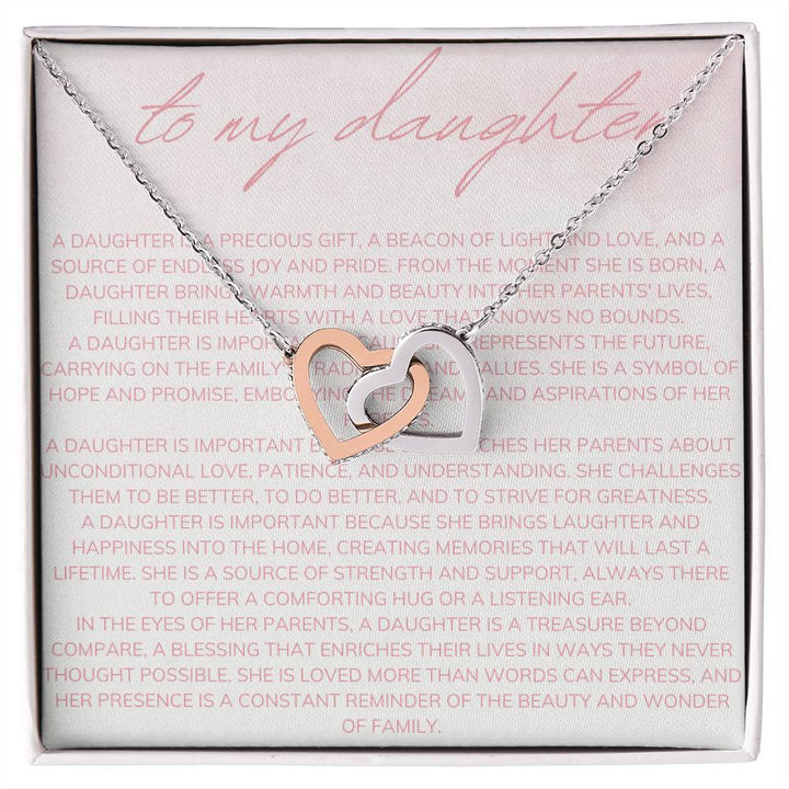 Forever Linked Hearts Necklace - Atelier Prints